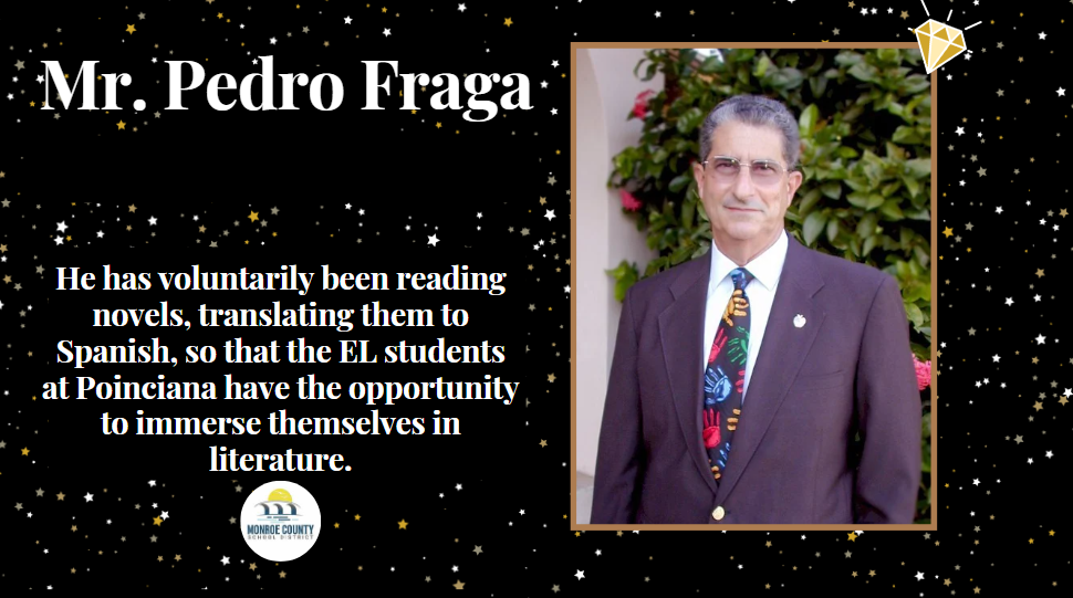 GEMS award for Mr. Pedro Fraga
